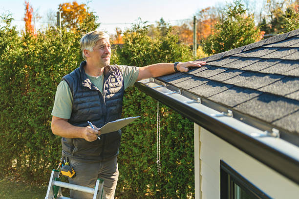 Professional Emergency Roof Repair technician working in Lowder, IL